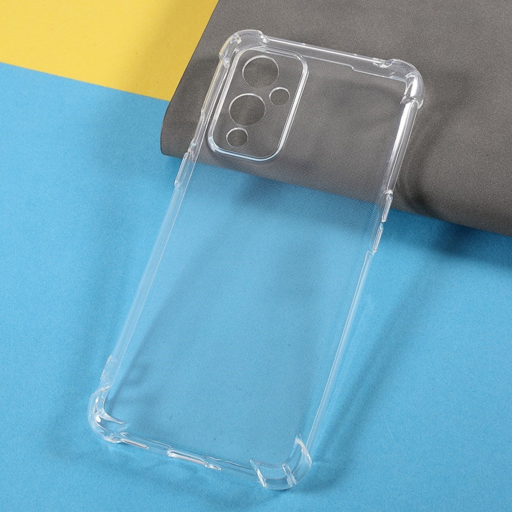 EIDERWOOD OnePlus 9 Plastic Case with Shock Absorbing Corners - Transparent