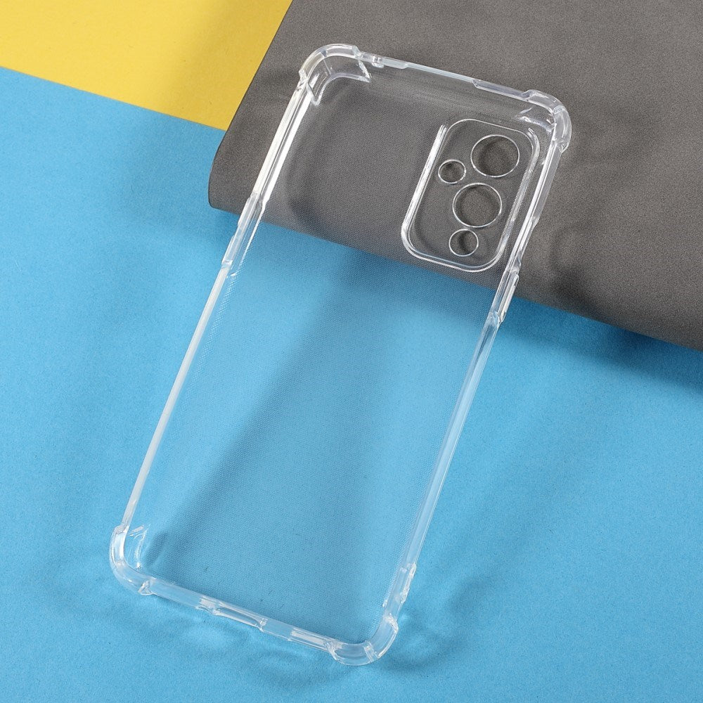EIDERWOOD OnePlus 9 Plastic Case with Shock Absorbing Corners - Transparent