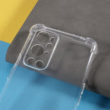EIDERWOOD OnePlus 9 Pro Plastic Case with Shock Absorbing Corners - Transparent