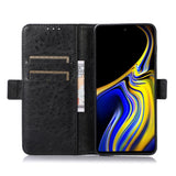 OnePlus Nord 2 (5G) Sleek Leather Flip Case w. Card Holder & Stand - Black