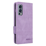 OnePlus Nord 2 (5G) Flip Case w. Stand Function & Purple - Purple