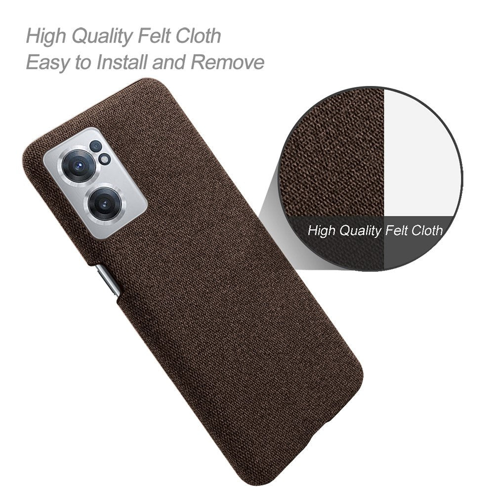 OnePlus Nord CE 2 (5G) Fabric Case - Brown