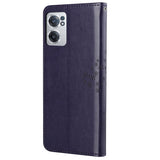 OnePlus Nord CE 2 (5G) Leather Wallet Case - Owls in Tree - Purple