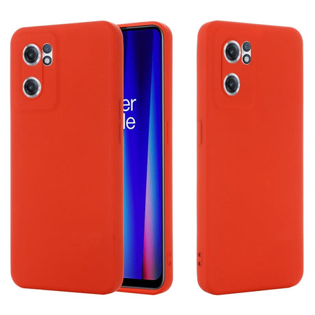 EIDERWOOD OnePlus Nord CE 2 (5G) Liquid Silicone Case w. Strap - Red