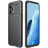 OnePlus Nord CE 2 Lite (5G) Carbon Fiber Flexible Plastic Back Case - Black