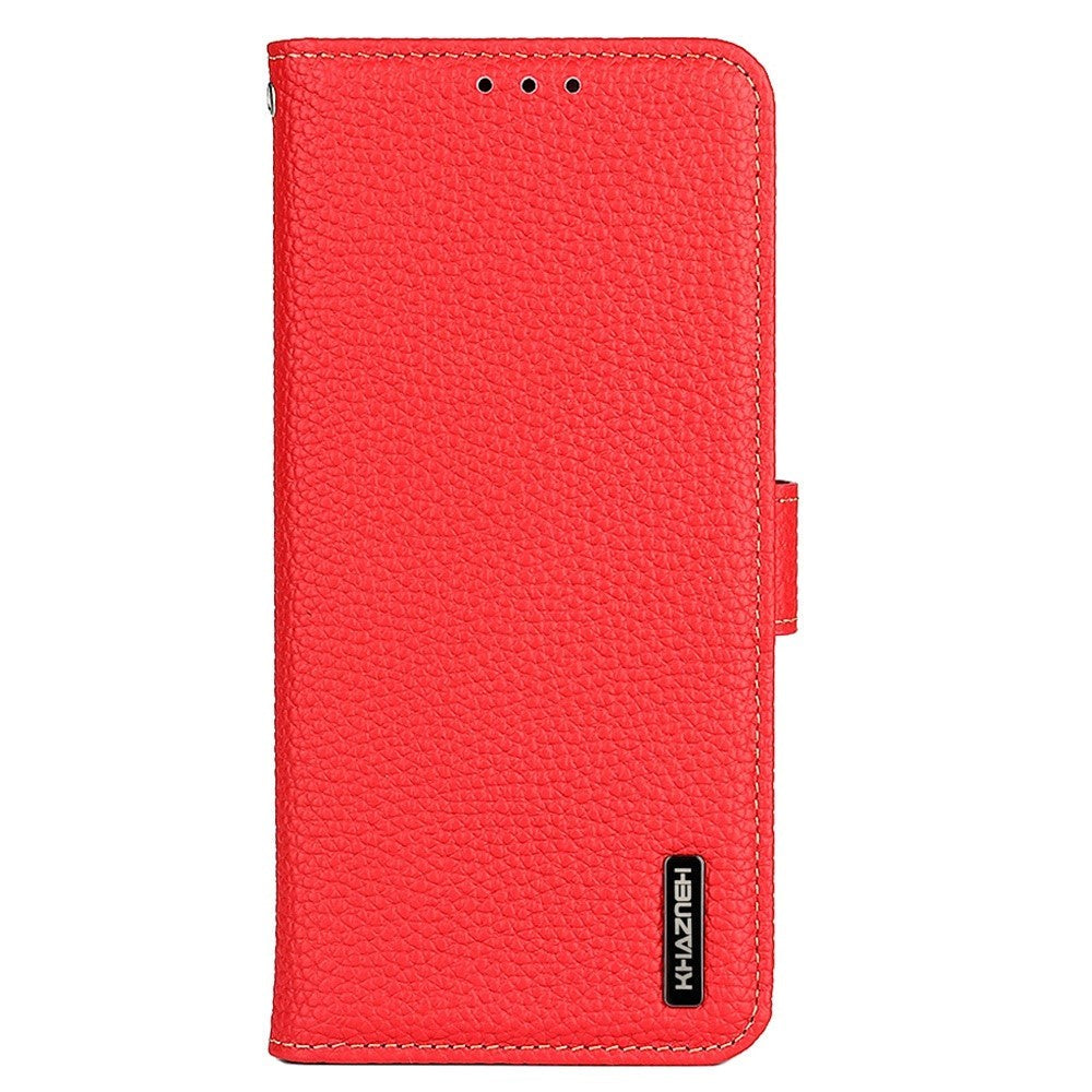 OnePlus Nord CE 2 Lite (5G) KHAZNEH Genuine Leather Flip Case - Red