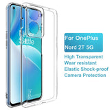 OnePlus Nord 2T (5G) IMAK Flexible Plastic Case - Transparent