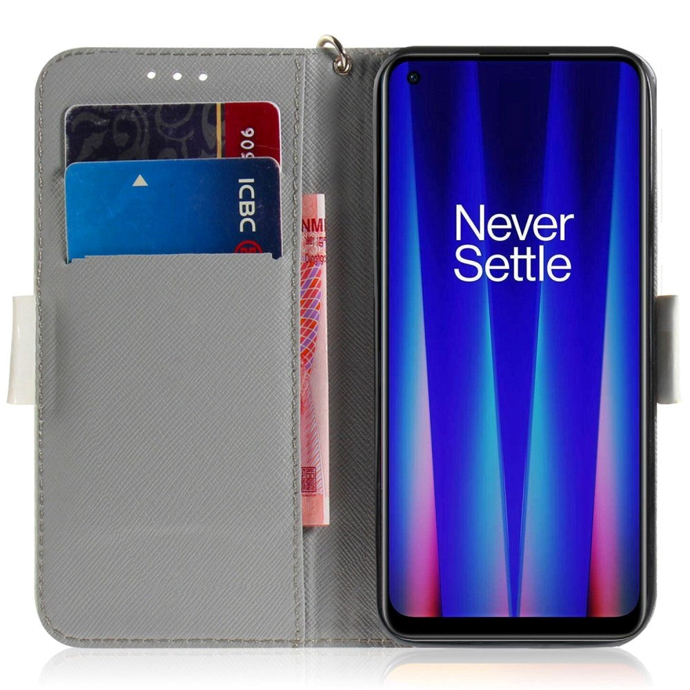 OnePlus Nord CE 2 Lite (5G) Light Spot Leather Flip Case - Angry Panda