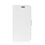 Nokia 4.2 Shiny Leather Wallet Case White