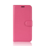 Nokia 3.2 Soft Pouch - Leather Wallet Case - Pink