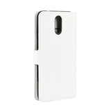 Nokia 2.3 Litchi Leather Wallet Case - White