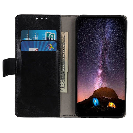 Nokia 5.3 Leather Wallet Case - Gloomy Wolf