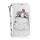 Nokia 1.3 Light Spot Leather Flip Case - Cute Cat