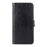 Nokia 5.3 Shiny Leather Wallet Case Black