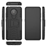 Nokia 5.3 Cool Tyre Tough Case w. Stand - Black