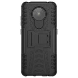 Nokia 5.3 Cool Tyre Tough Case w. Stand - Black