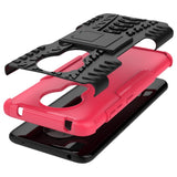 Nokia 5.3 Cool Tyre Tough Case w. Stand - Black / Pink