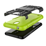 Nokia 1.3 Cool Tyre Tough Case w. Stand - Black / Green