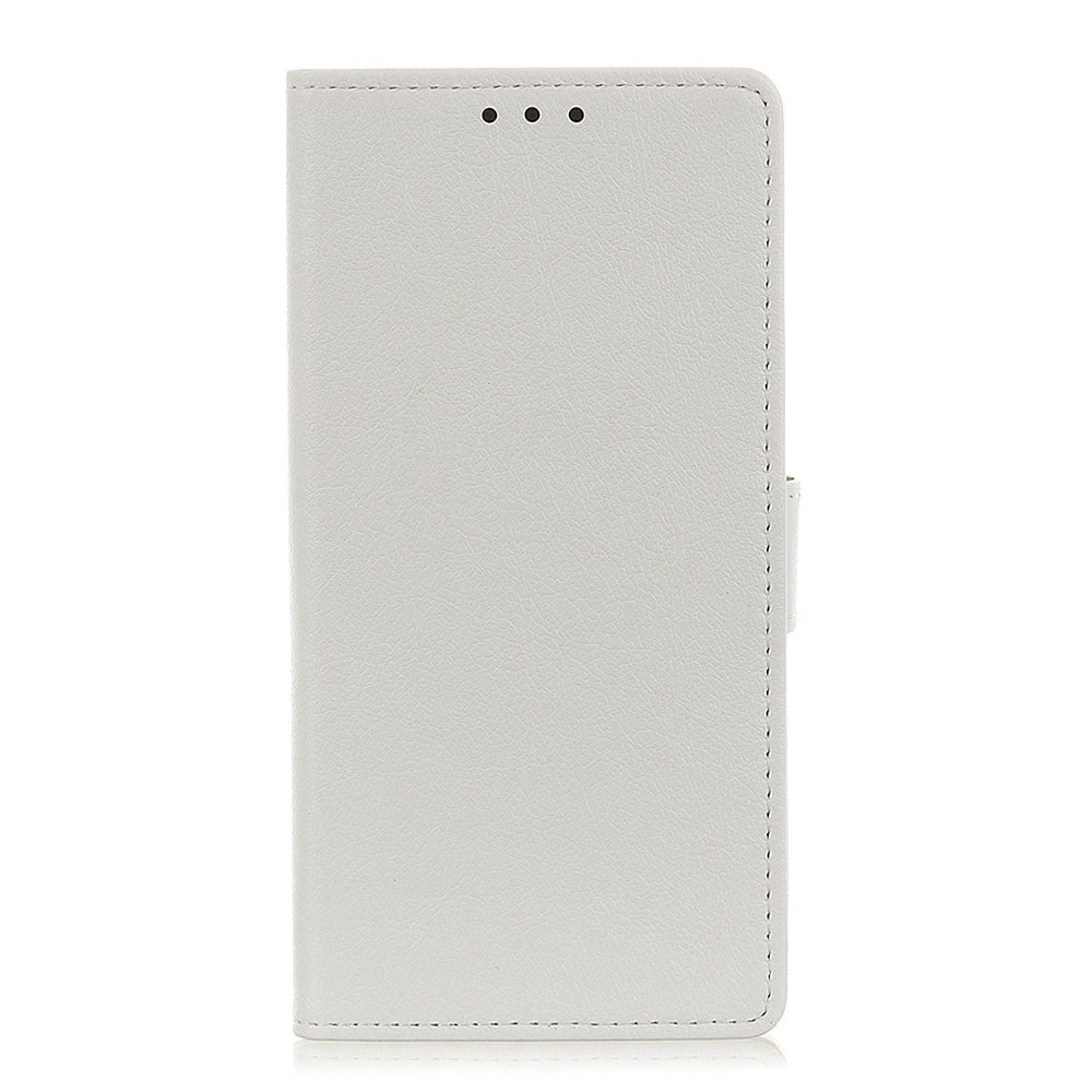 Nokia 3.4 Leather Wallet Case - White