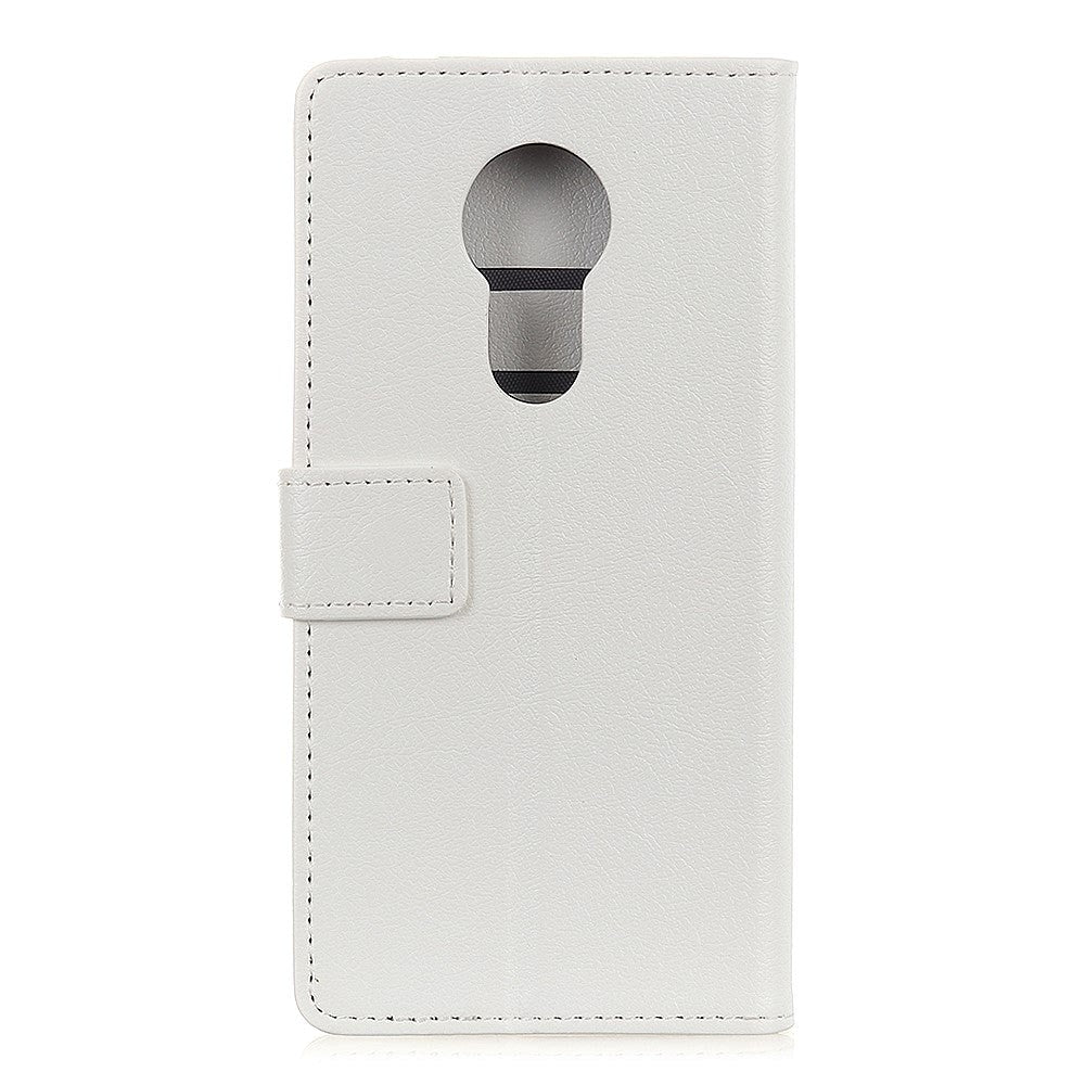 Nokia 3.4 Leather Wallet Case - White