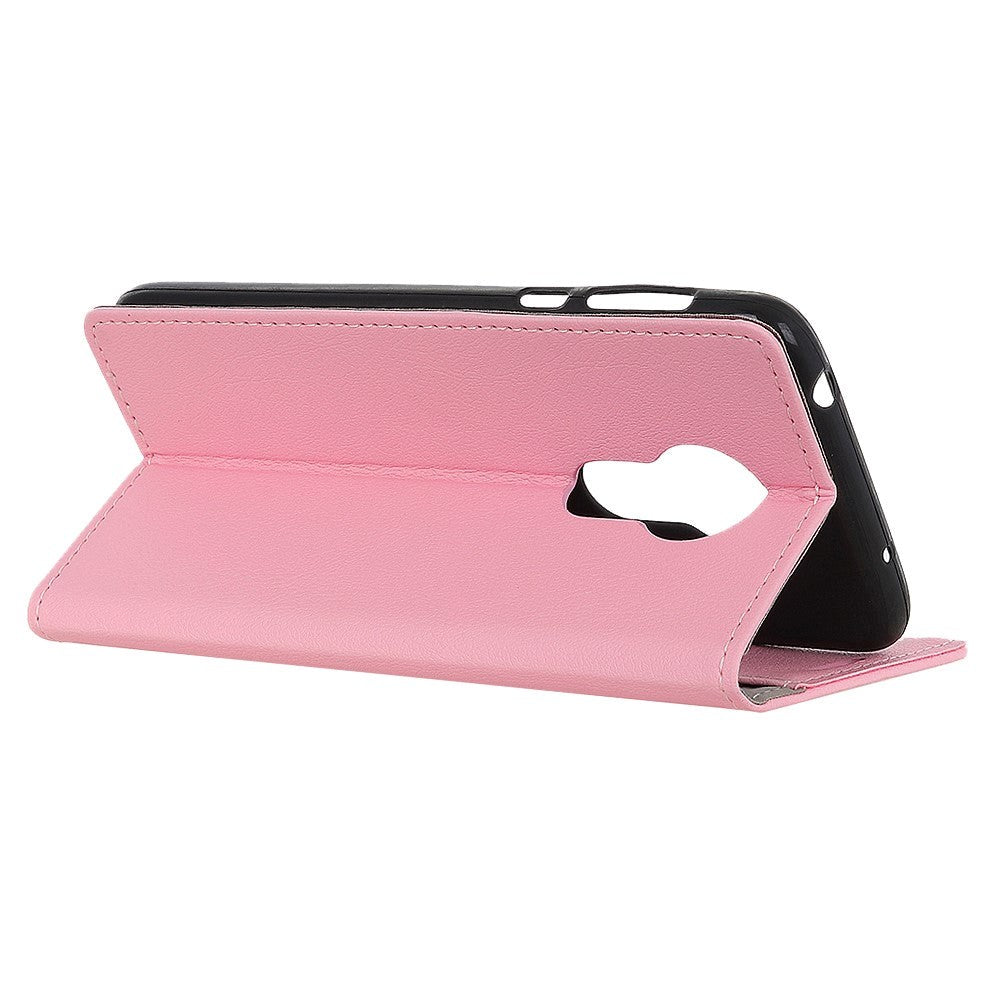 Nokia 3.4 Leather Wallet Case - Pink