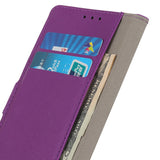 Nokia 3.4 Leather Wallet Case - Purple