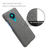 Nokia 3.4 Fabric Case - Dark Grey