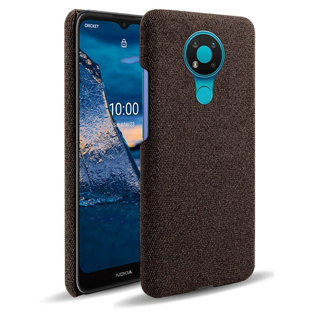 Nokia 3.4 Fabric Case - Brown