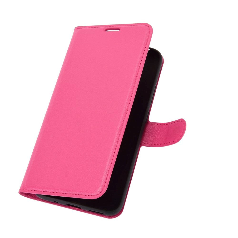 Nokia 3.4 Classic Leather Wallet Case - Pink