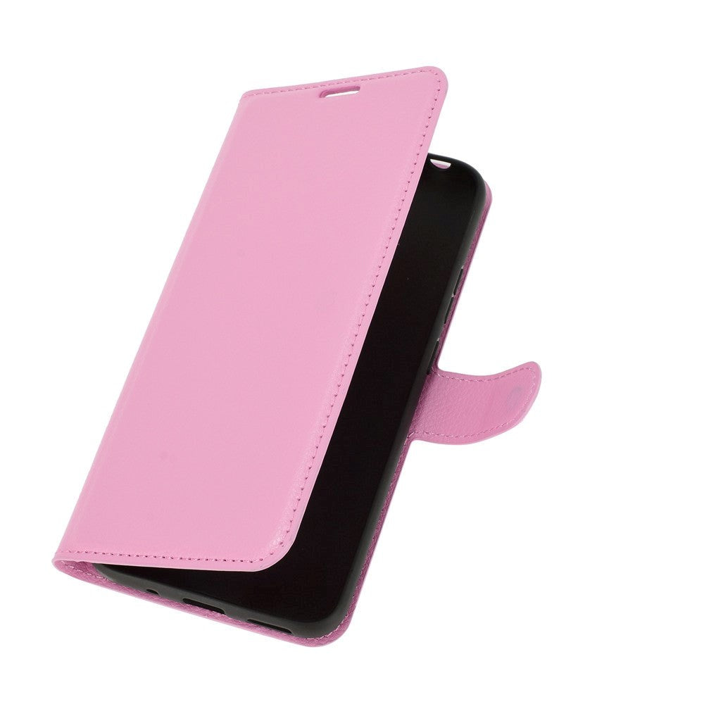 Nokia 3.4 Classic Leather Wallet Case - Pink