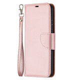 Nokia 3.4 Leather Flip Case w. Litchi Texture - Rose Gold