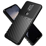 Nokia 2.4 Thunder Series Twill Plastic Case - Black