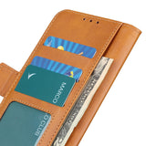 Nokia 1.4 Soft Leather Wallet Case - Light brown