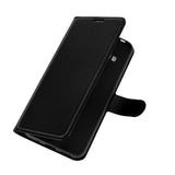 Nokia 5.4 Litchi Leather Wallet Case - Black