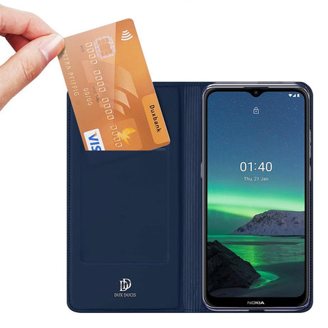 Nokia 1.4 DUX DUCIS Skin Pro Series Thin Wallet - Blue