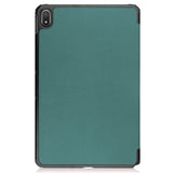 Nokia T20 Tri-fold Flip Case w. Sleep / Wake-up Function - Dark Green