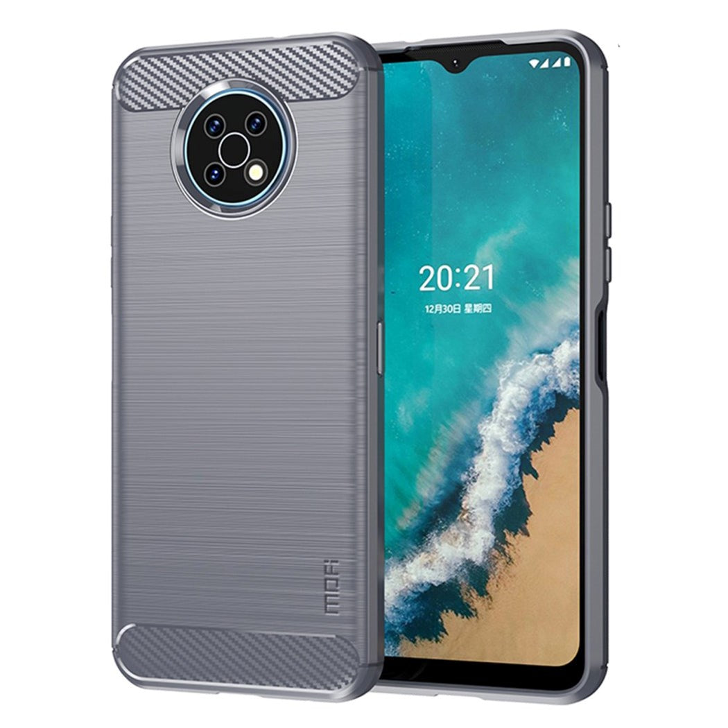 Nokia G50 Mofi Carbon Fiber Plastic Case - Grey