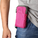 Universal Beltpack For Smartphones w. Carabiner & Strap - Purple - (Max . Phone: 170 x 95 x 15 mm)