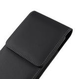 Universal Oxford Cloth Leather Belt Case For Phone - XXL - Black - (Max. Phone: 160 x 80 x 16 mm)