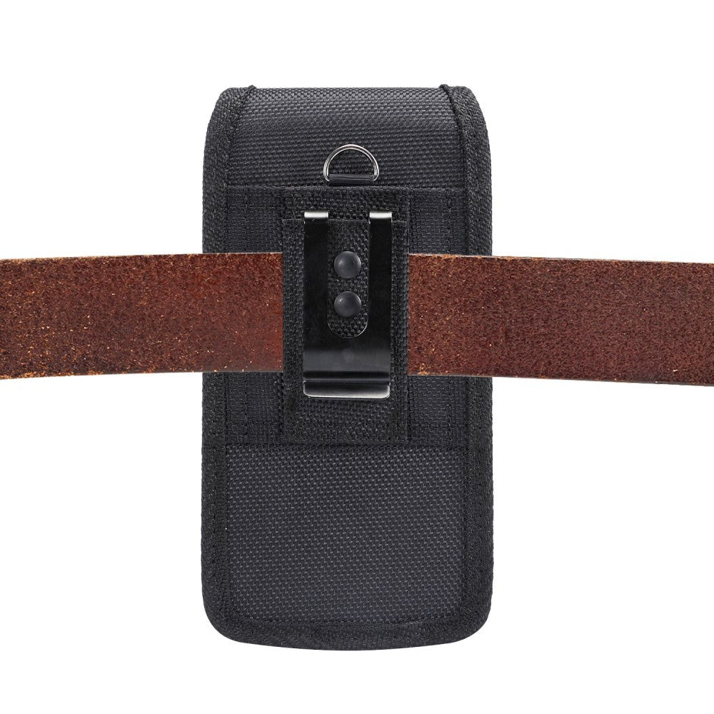 Universal Oxford Cloth Belt Case For Phone - Black - (Max. Phone: 165 x 80 x 15 mm)