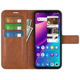 TCL 305 / 306 / 30 SE / 30E Wallet Case & Stand - Brown