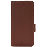 TCL 30 (4G) Ultra Litchi Leather Wallet Case - Brown