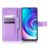 TCL 30 (4G/5G) / 30+ Leather Flip Case with Diamond Texture - Purple