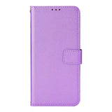 TCL 30 (4G/5G) / 30+ Leather Flip Case with Diamond Texture - Purple