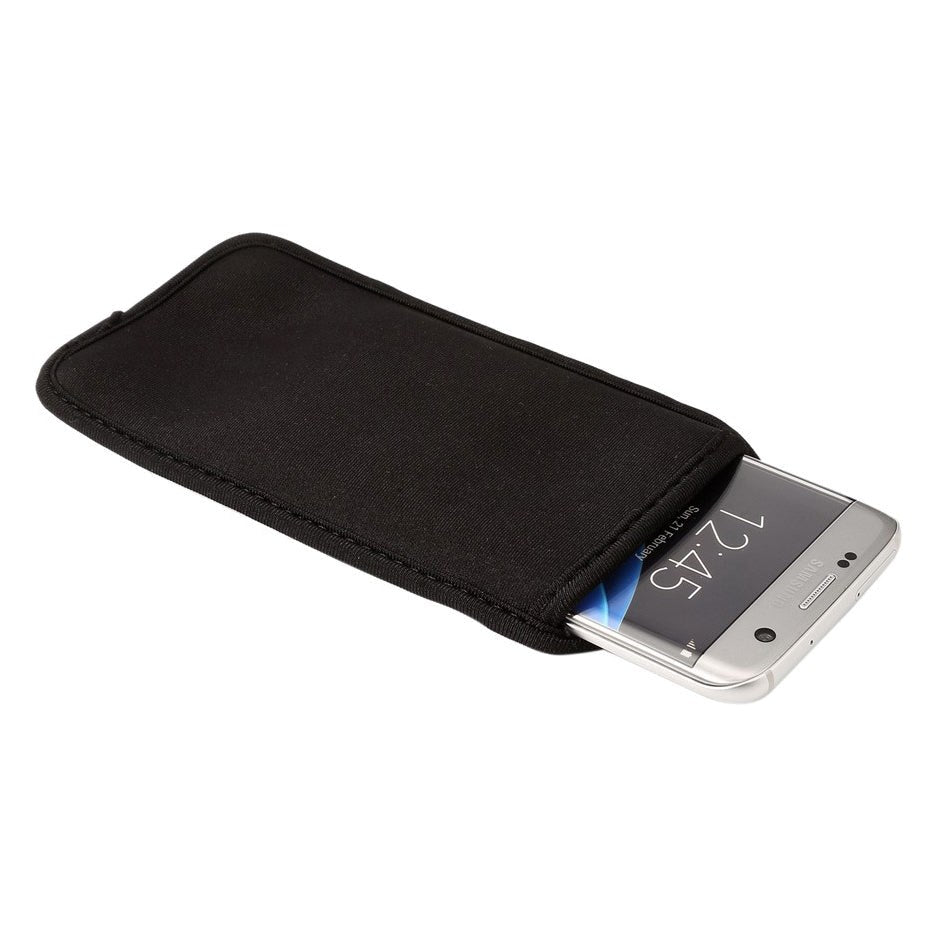 Universal Fiber Case Black - (Max. Phone: 151 x 80 x 10 mm)