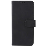 TCL 20R 5G Soft Leather Wallet Case - Black