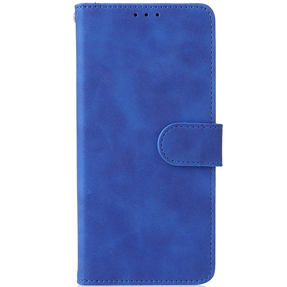 TCL 20R 5G Soft Leather Wallet Case - Blue