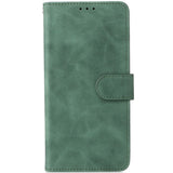 TCL 20R 5G Soft Leather Wallet Case - Green