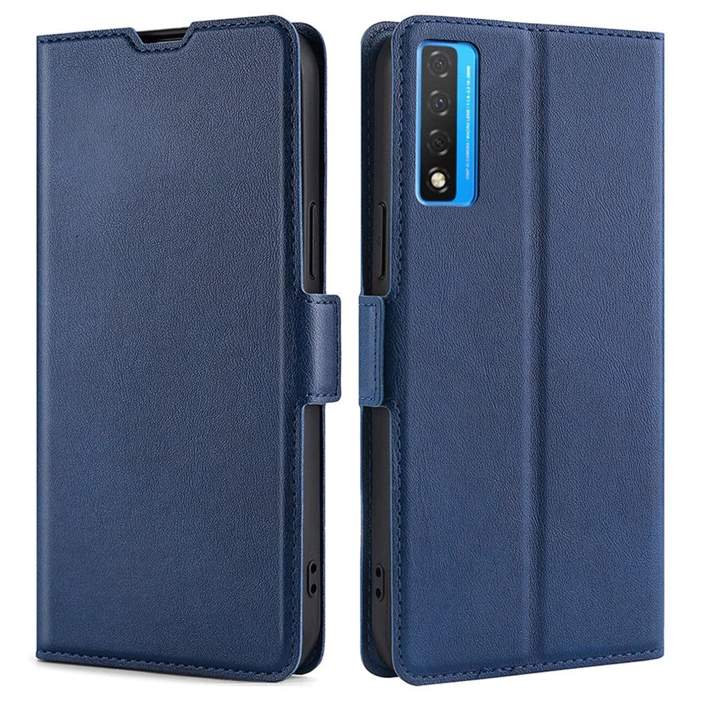 TCL 20L Slim Flip Case w. Card Holder - Blue