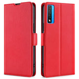 TCL 20L Slim Flip Case w. Card Holder - Red